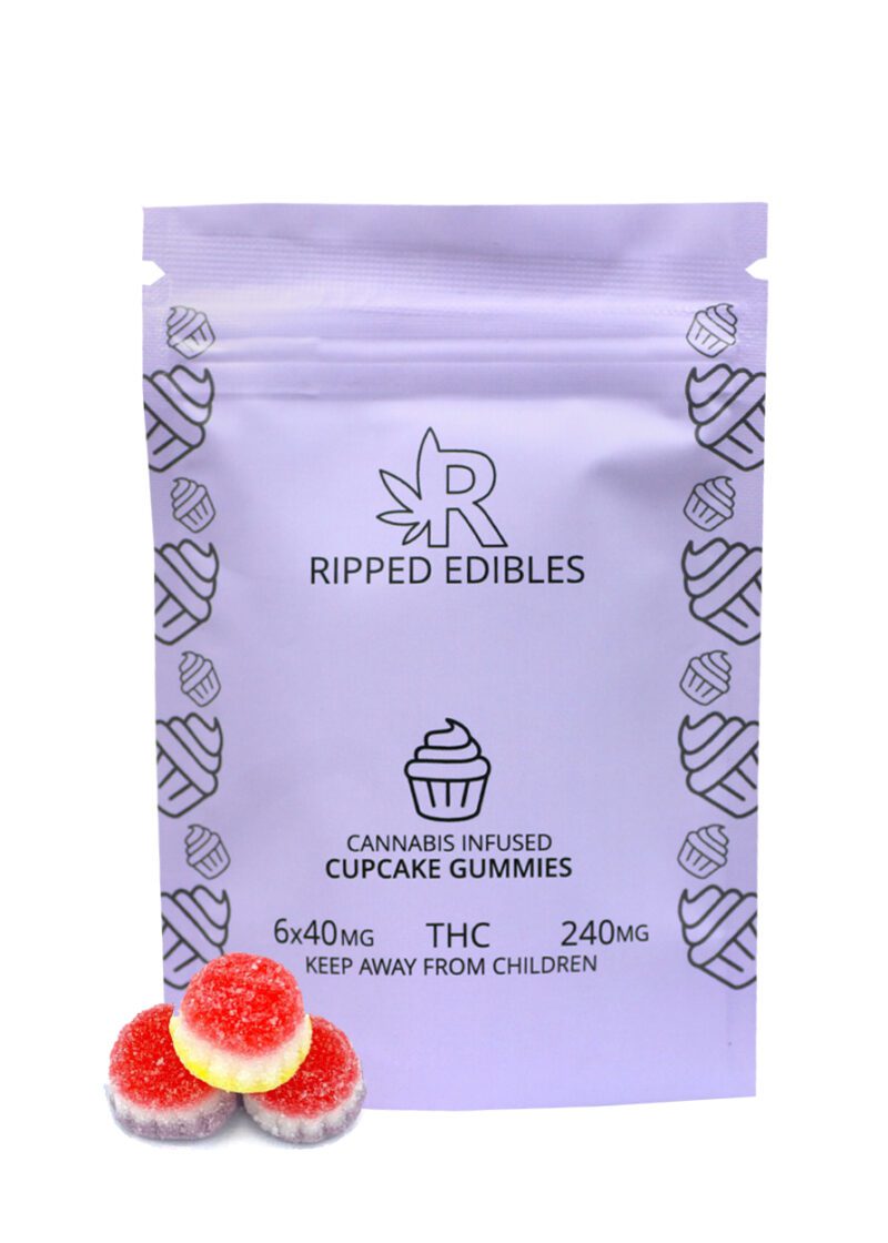 Ripped Edibles Cupcake Gummies