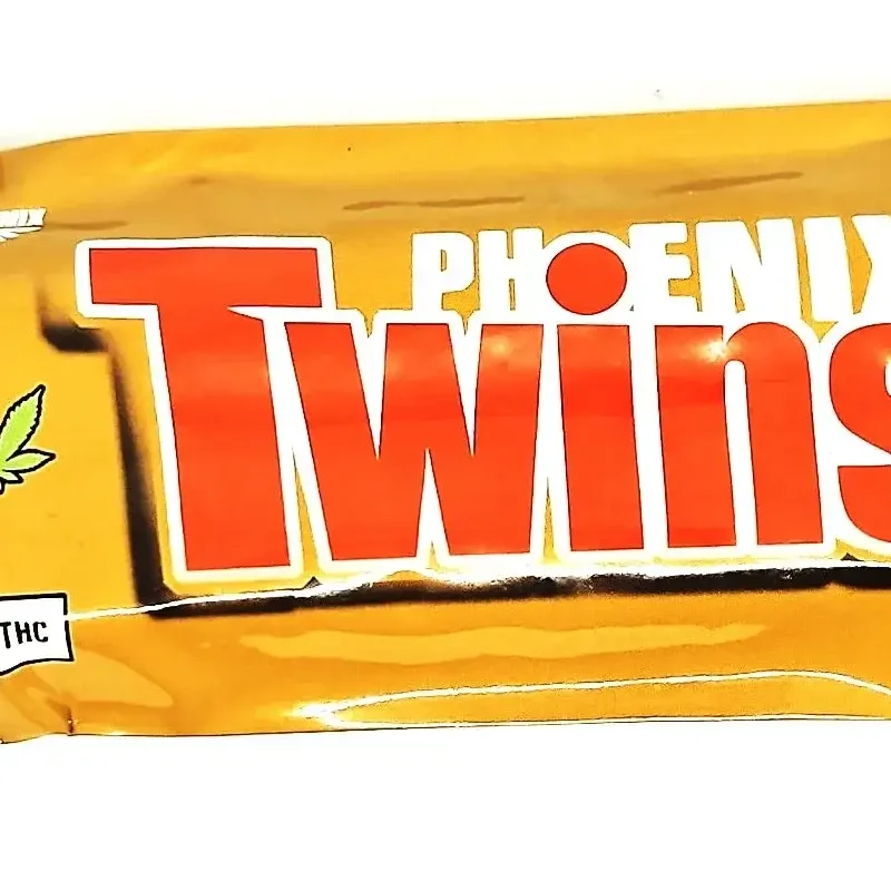 Twins 500 mg THC chocolate bar - Phoenix 710