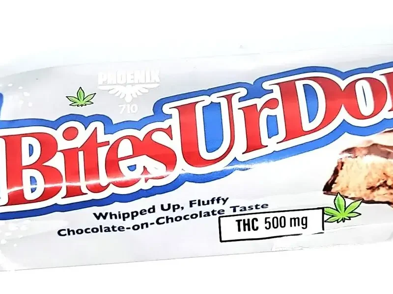 3 Bites Ur Done Chocolate bar THC infused 500mg