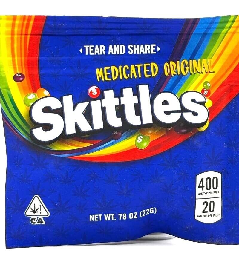 Skittles 400mg THC infused Candies