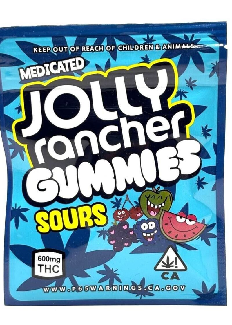 Jolly Rancher Gummies 600mg THC infused