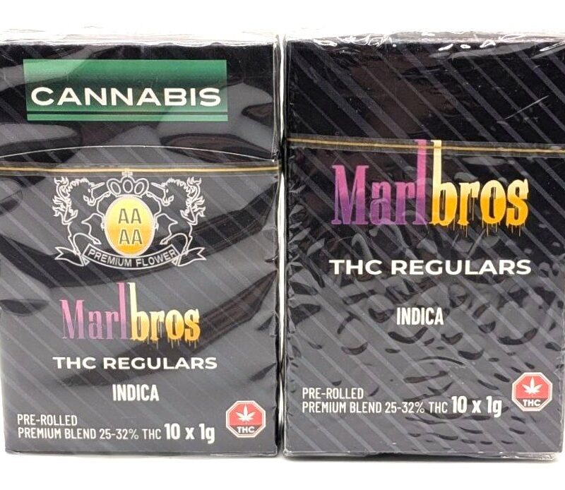 Cannabis Prerolls 10 pcs. THC regulars by Marlbros