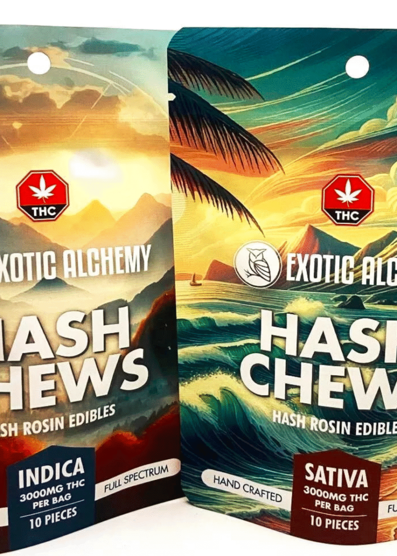 Exotic Alchemy THC Hash Chews