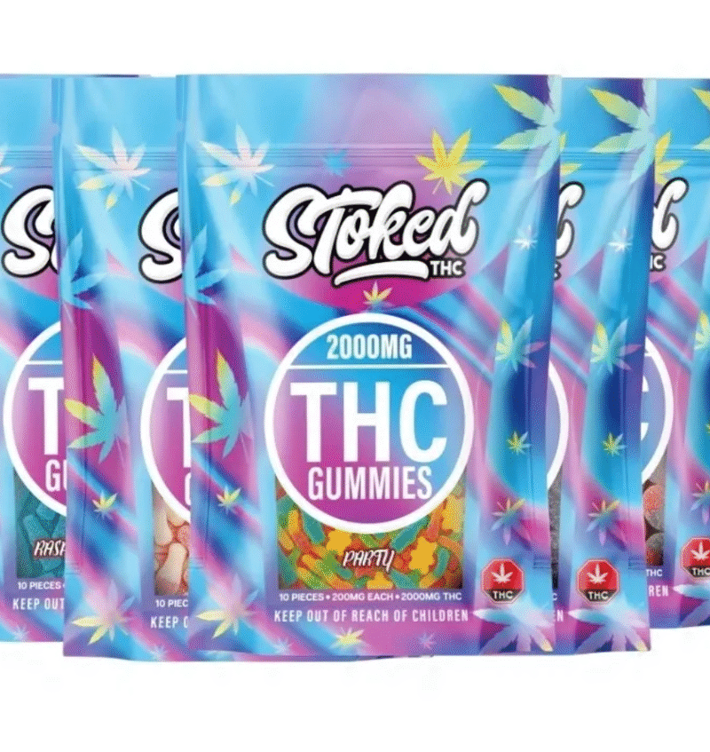 Stoked 2000mg THC Gummies