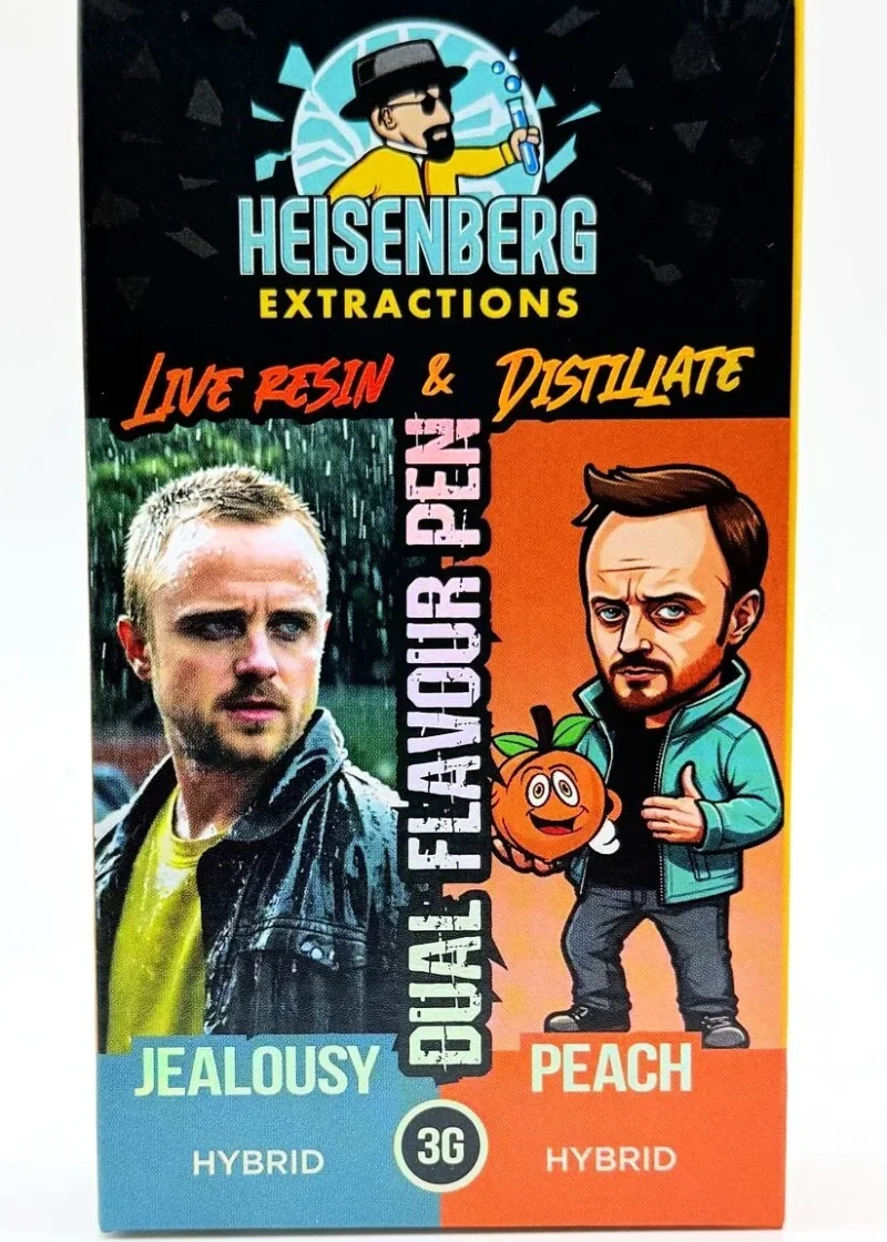 Heinsenberg Extractions 3G Dual Vape Pen (Live Resin and Distillate)