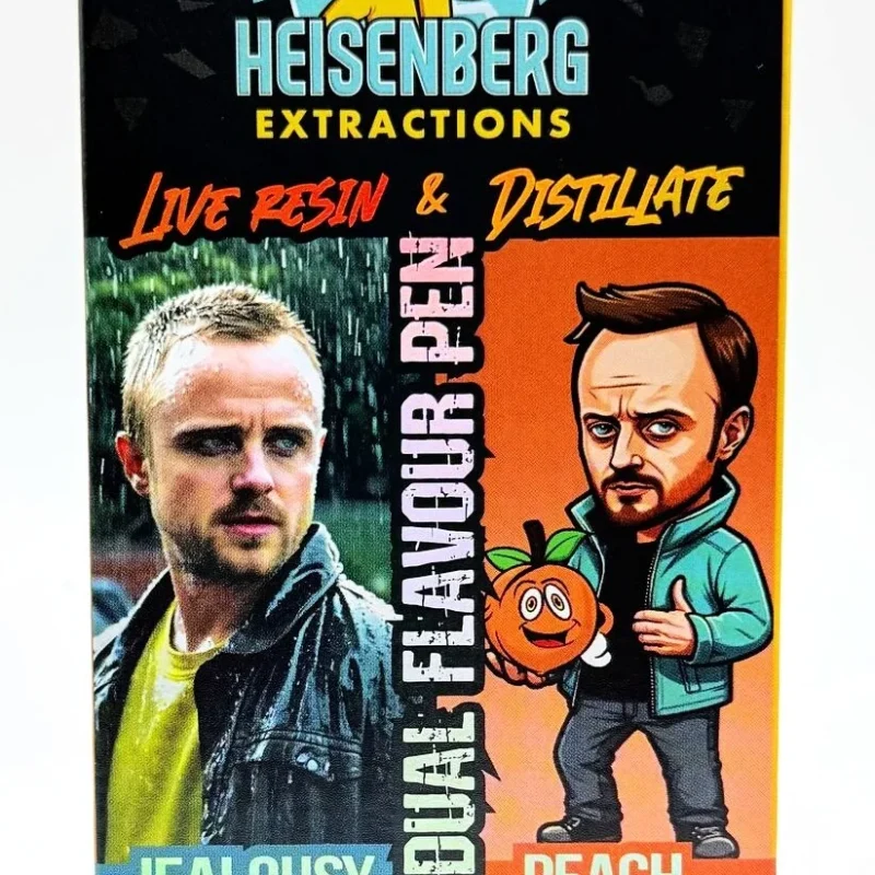 Heinsenberg Extractions 3G Dual Vape Pen (Live Resin and Distillate)