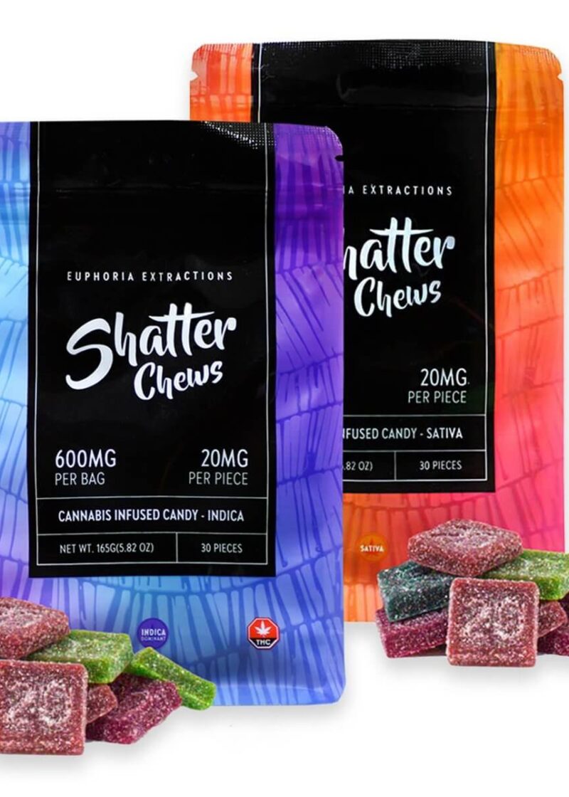 600MG Shatter Chews | Euphoria Extractions